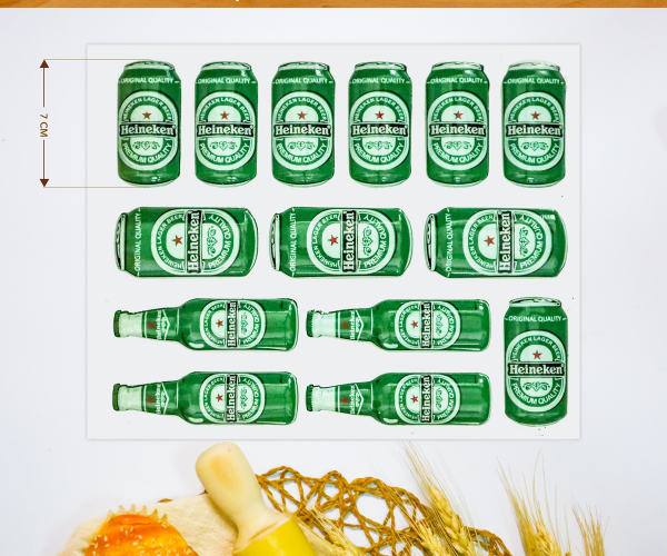 Khuôn In Hình Bia Heniken