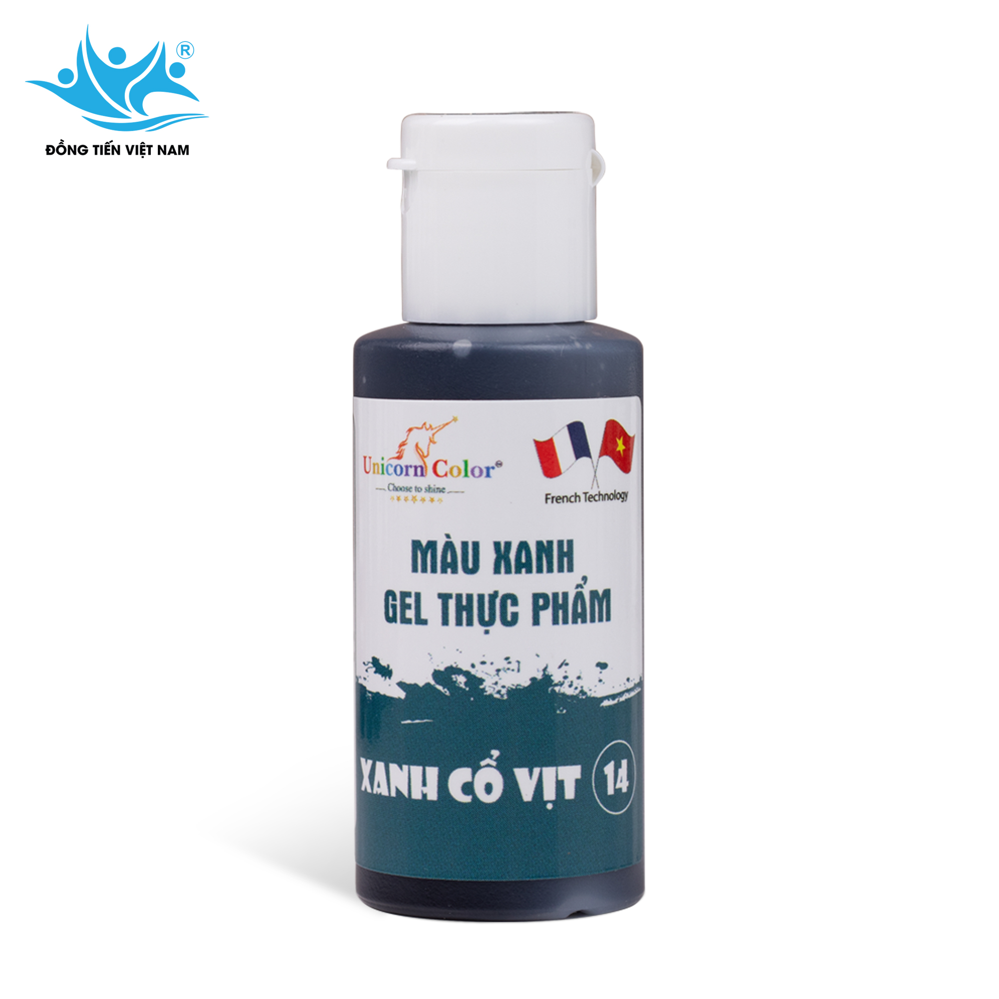 Màu Gel 28g-Xanh Cổ Vịt 