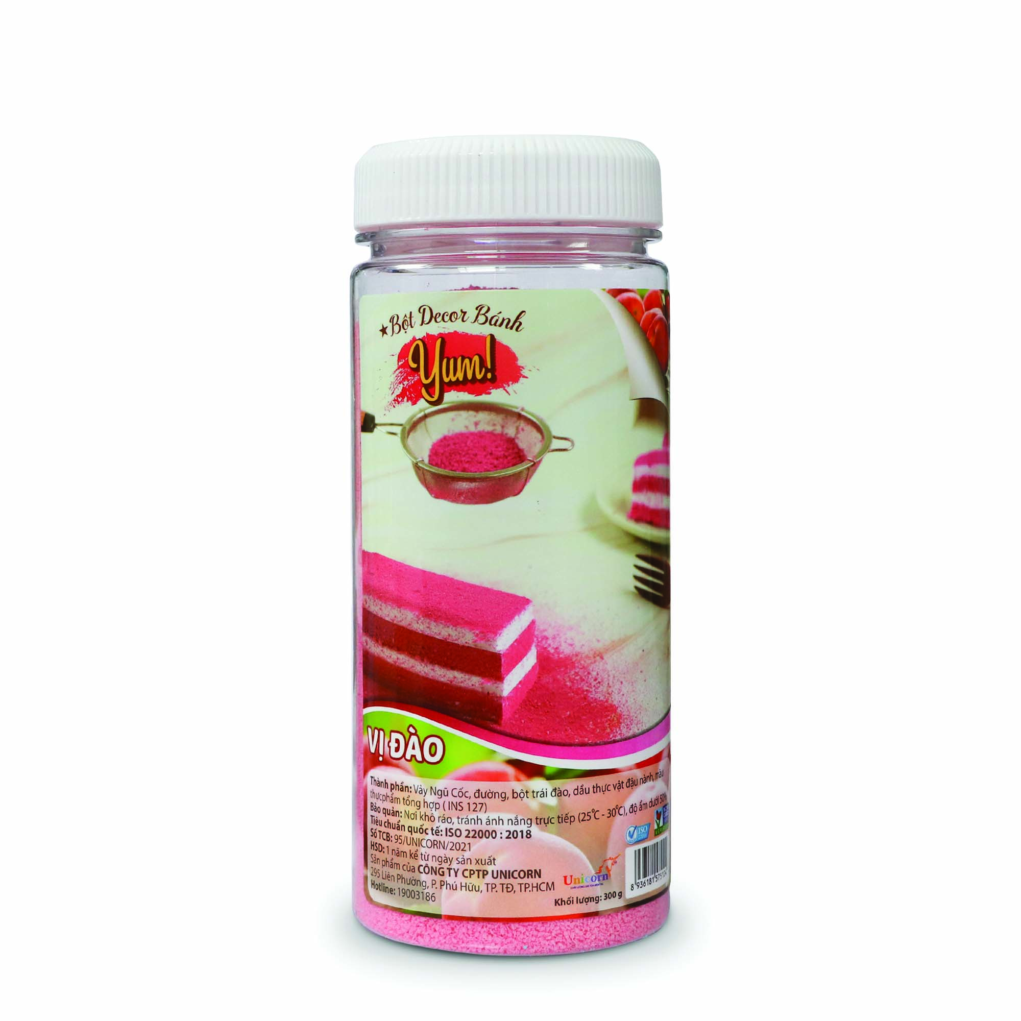 Bột Decor Bánh Vị Đào 300g