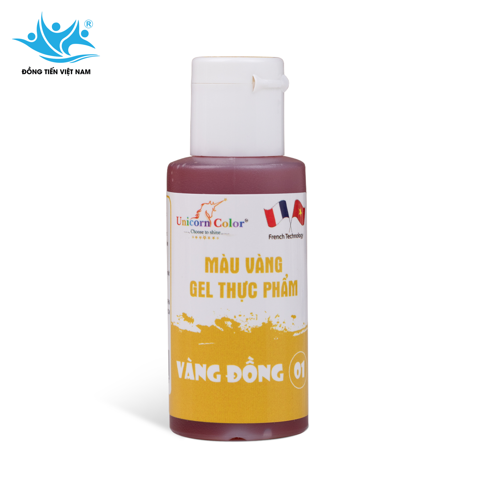 Màu Gel 28g-Vàng Đồng 