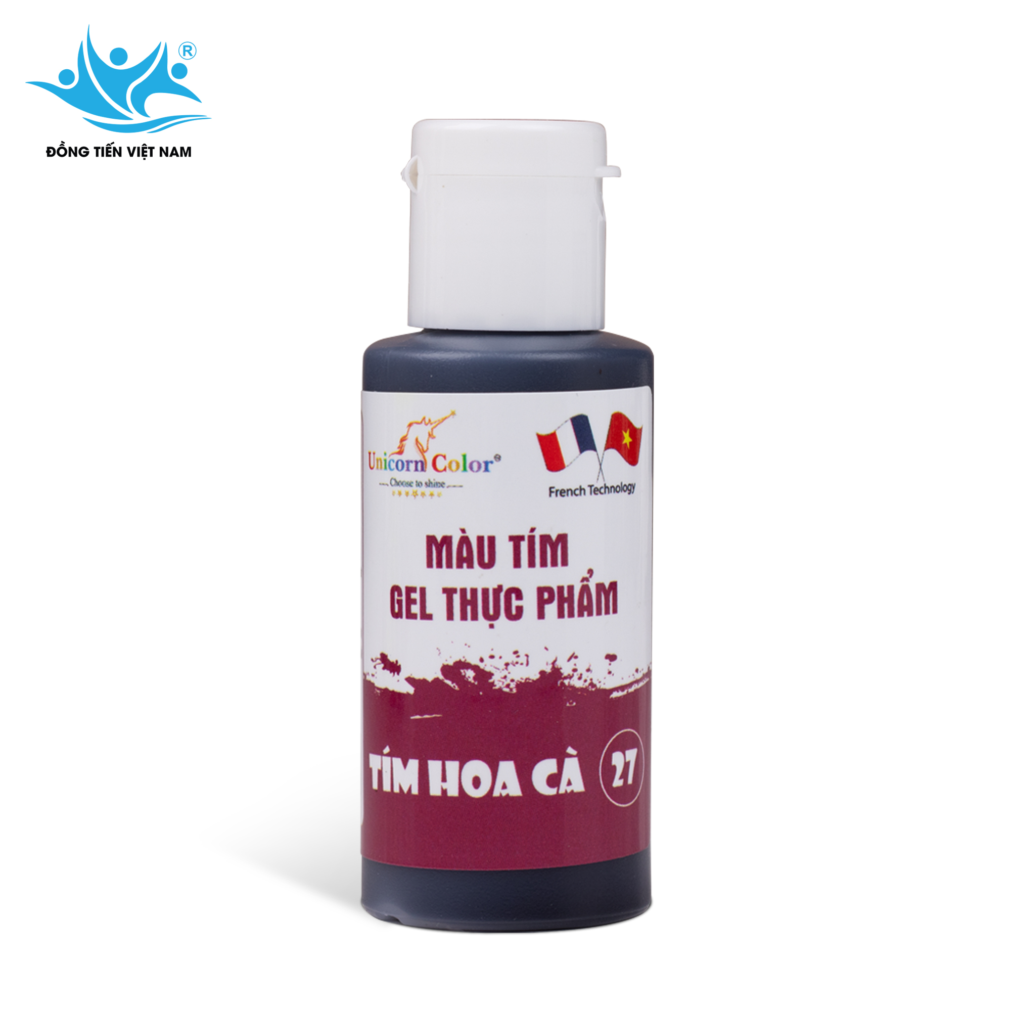 Màu Gel 28g-Tím Hoa Cà 