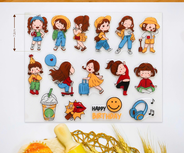 Khuôn In Hình Bé Gái