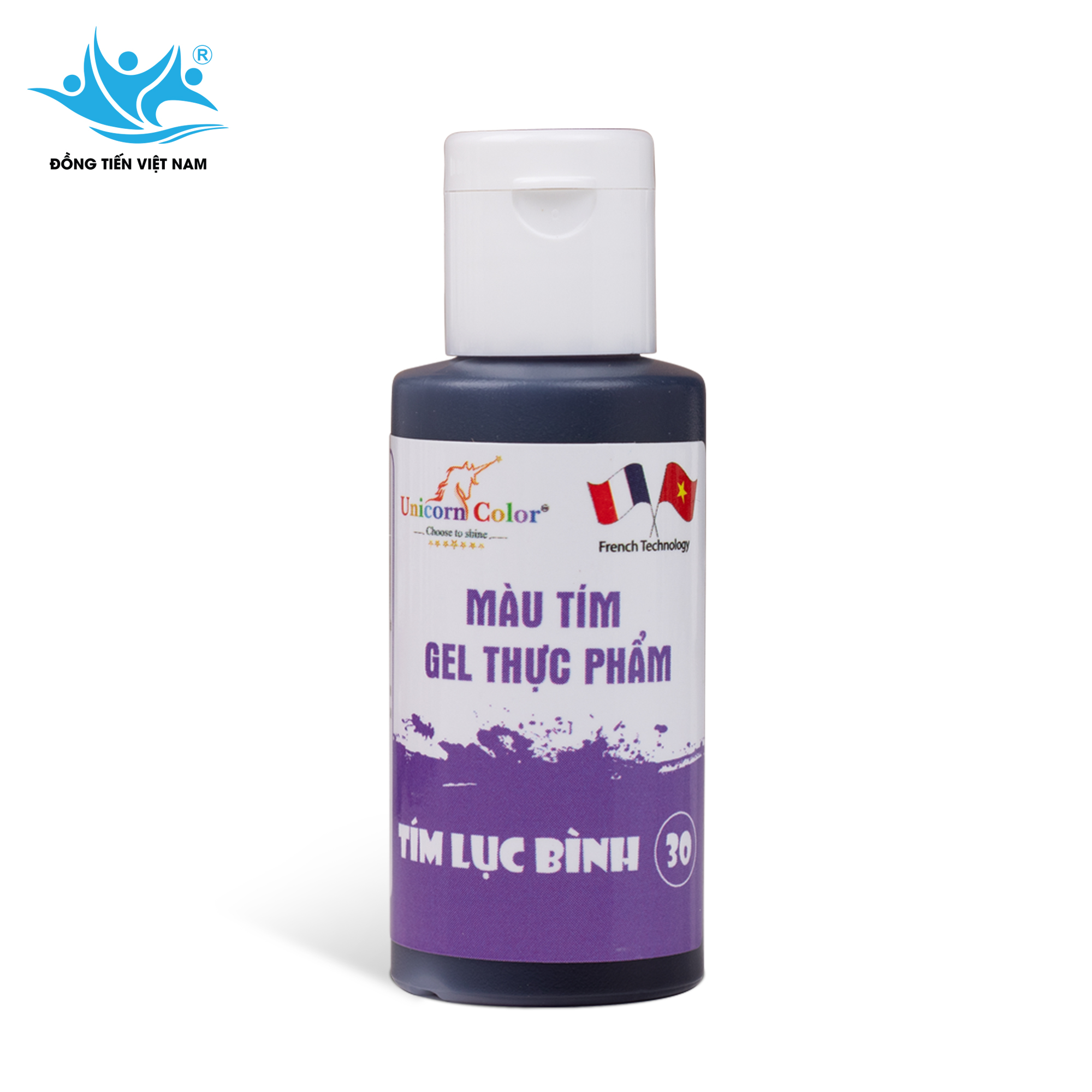 Màu Gel 28g-Tím Lục Bình 