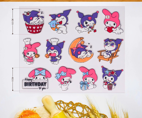 Khuôn In Hình Kuromi & My Melody