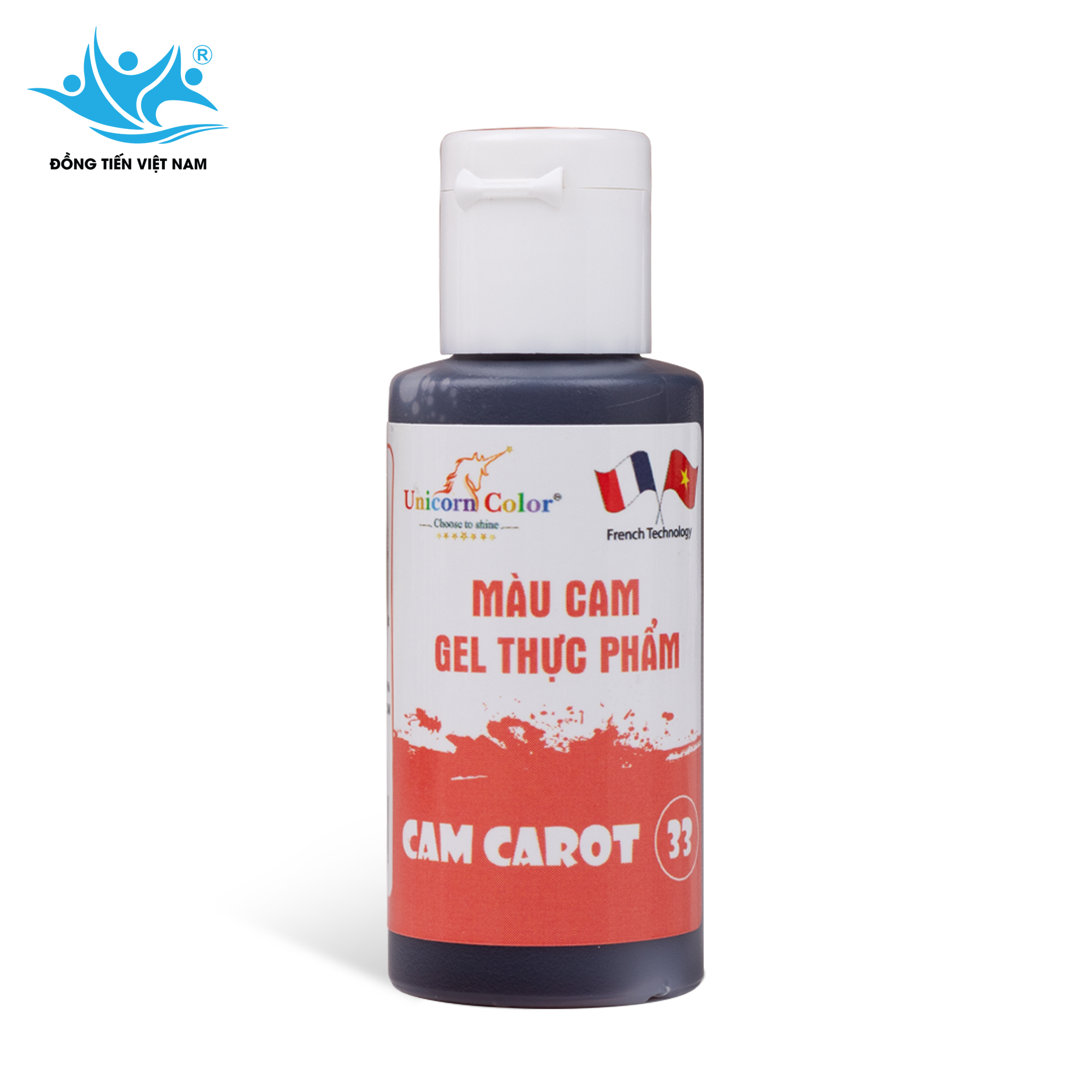 Màu Gel 28g-Cam Carot