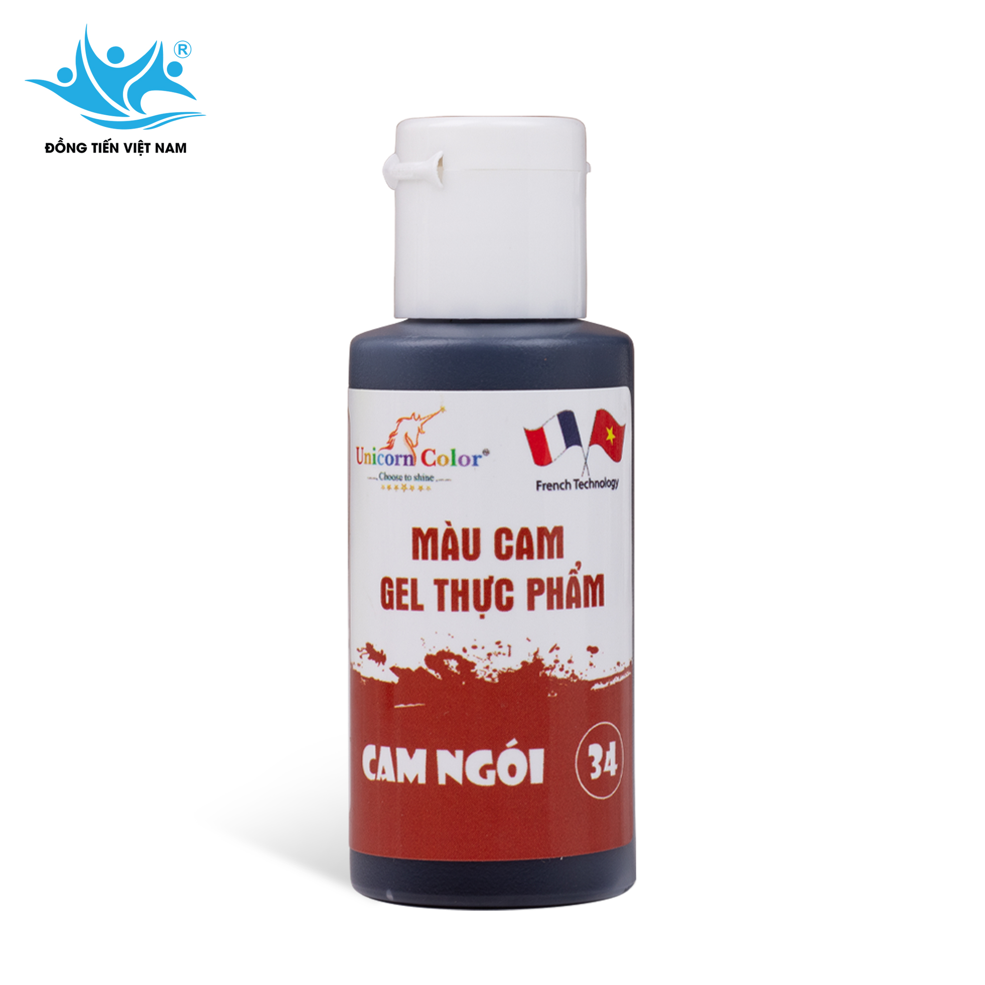 Màu Gel 28g-Cam Ngói