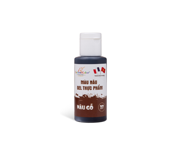 Màu Nâu Gỗ Gel Thực Phẩm 28g