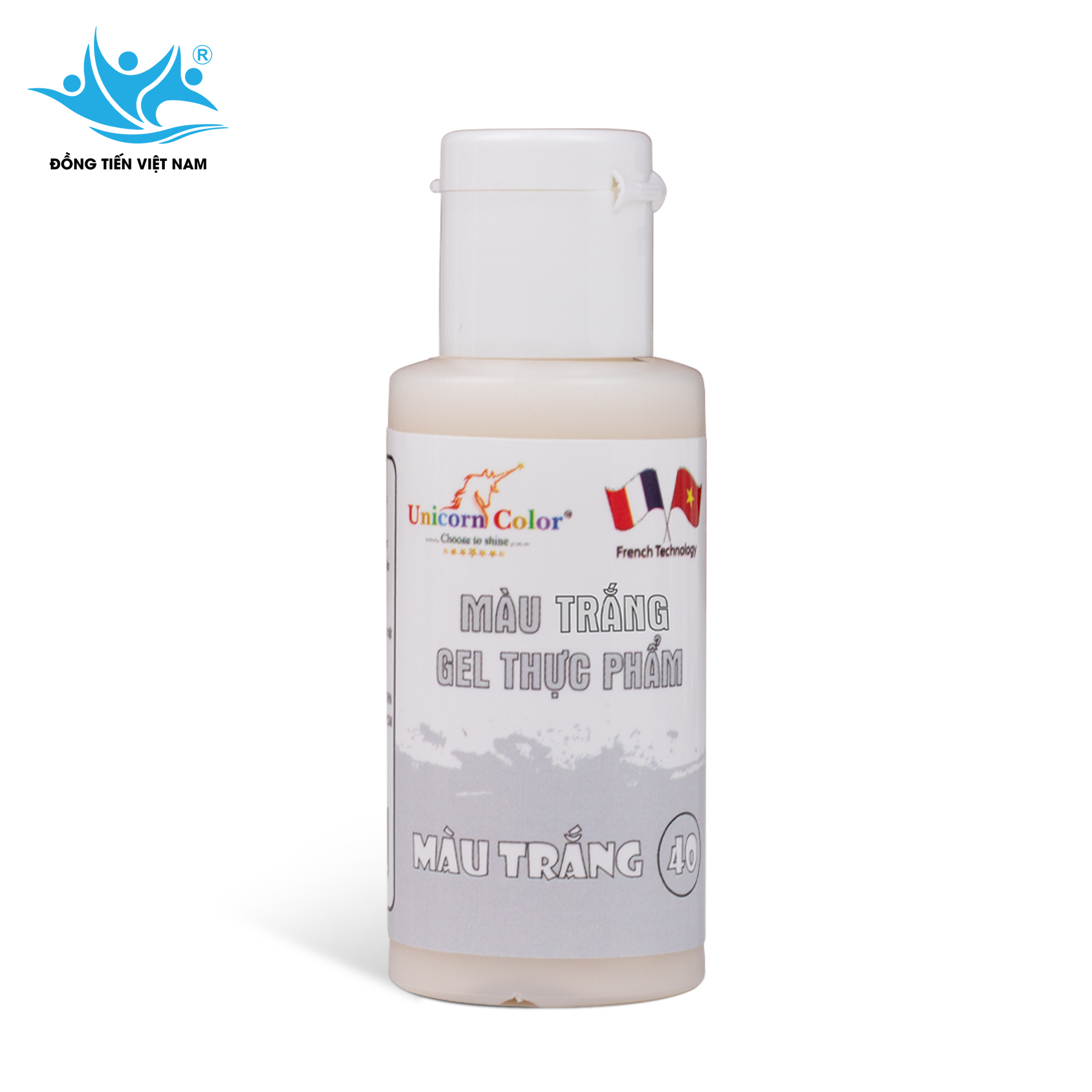 Màu Gel 28g-Màu Trắng 