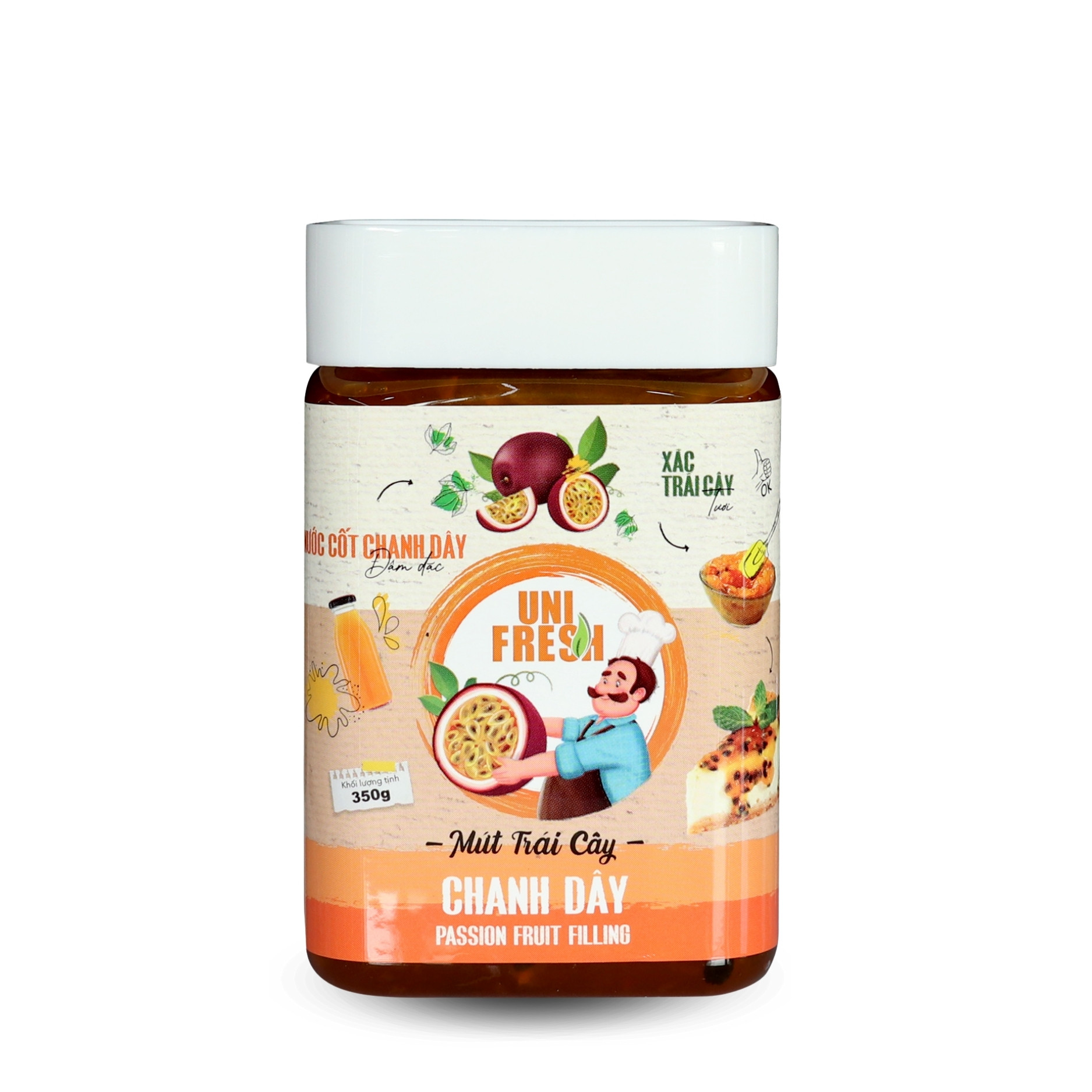 Mứt Trái Cây Unifresh Chanh Dây 350g