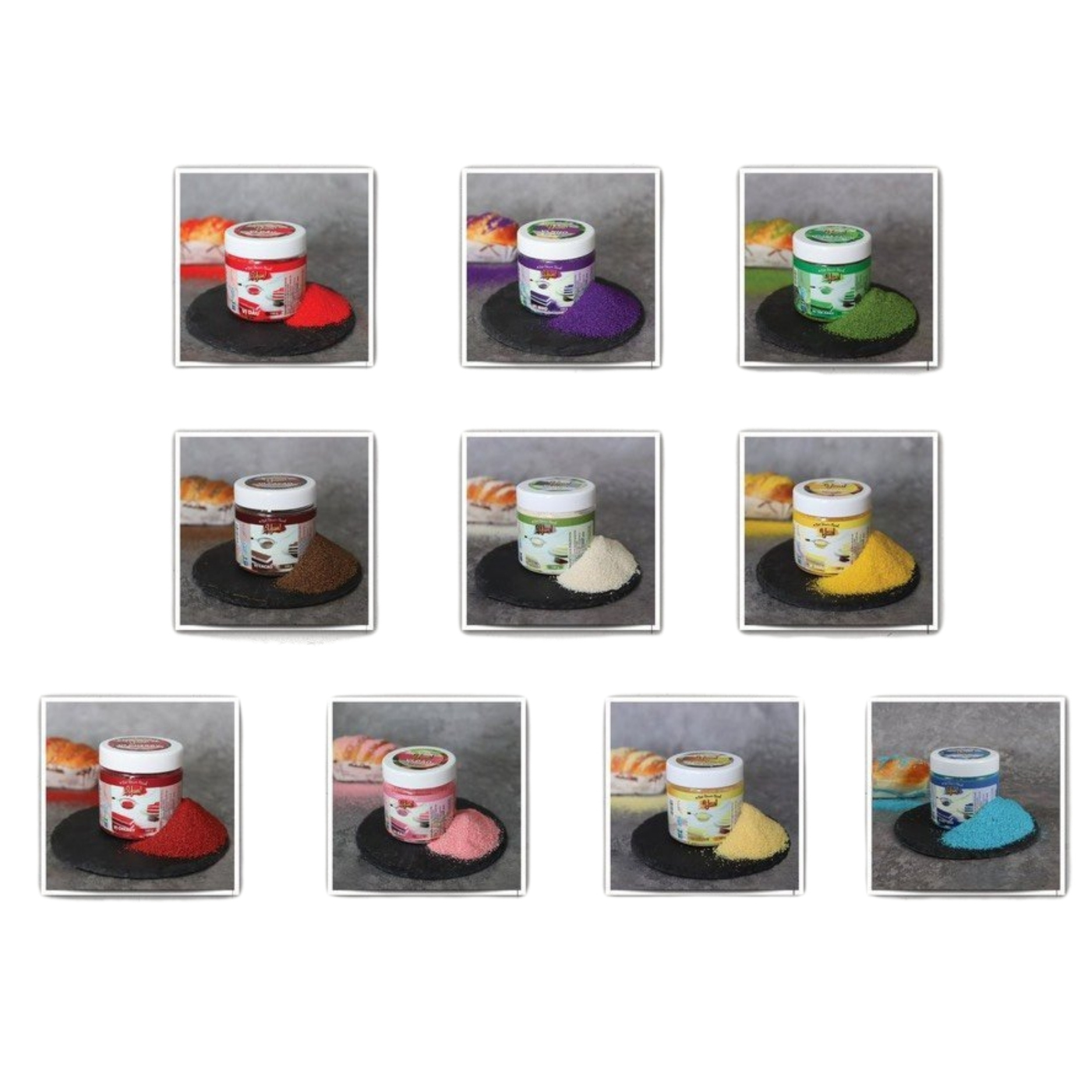 Tổng Hợp Bột Decor Bánh 100g