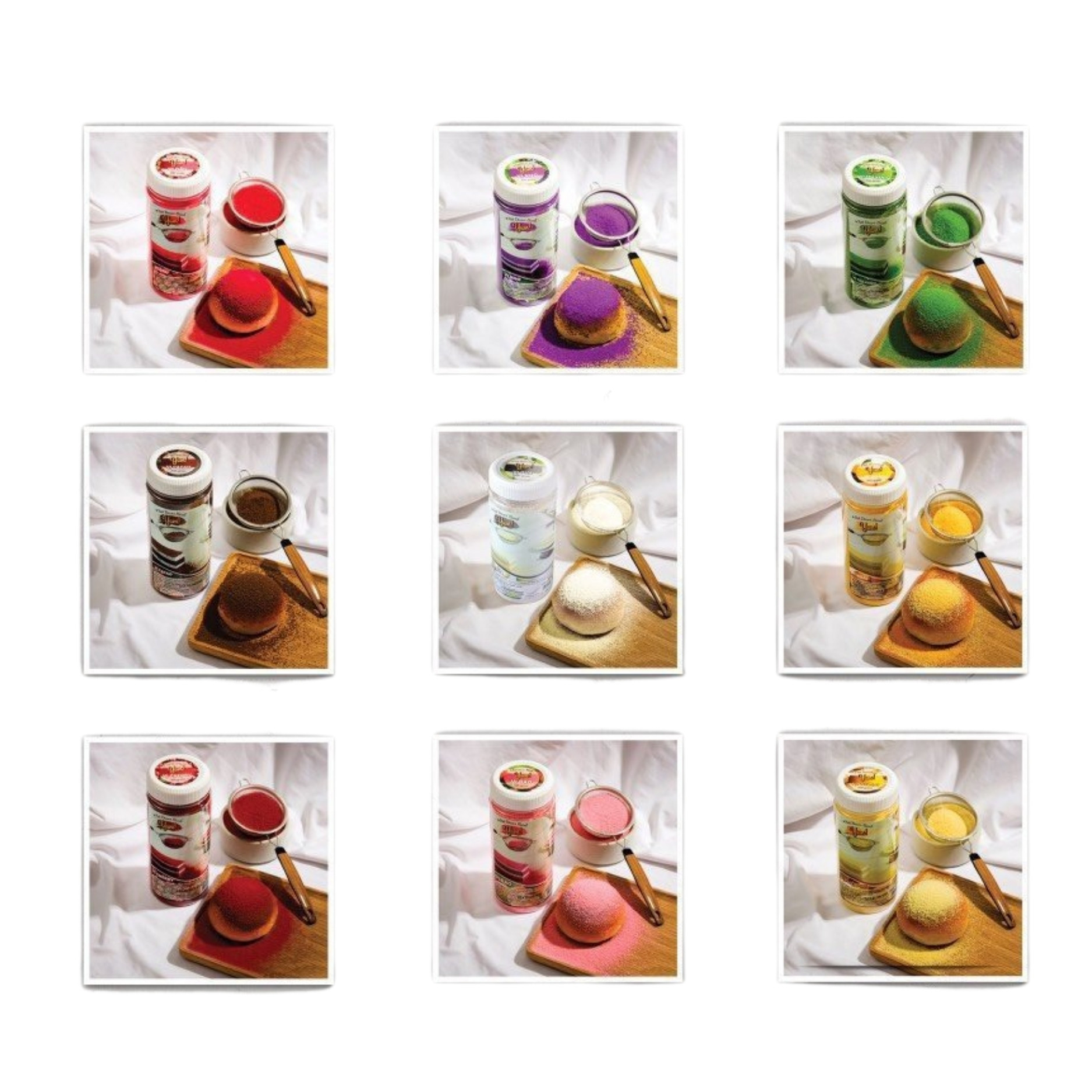 Tổng Hợp Bột Decor Bánh Yum! 300g 