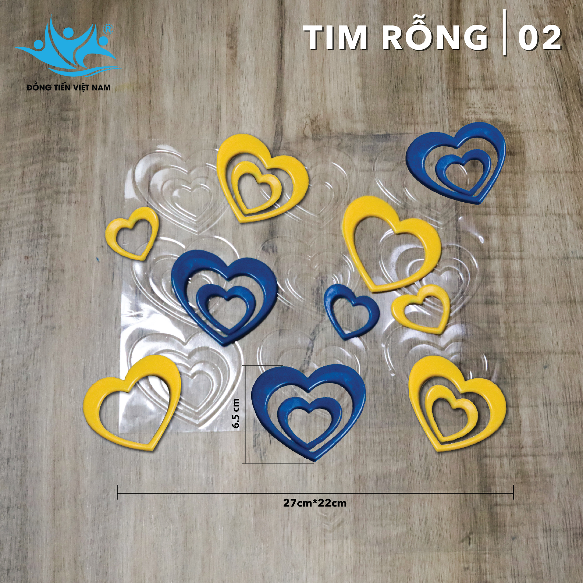 Khuôn Socola Định Hình-Tim Rỗng