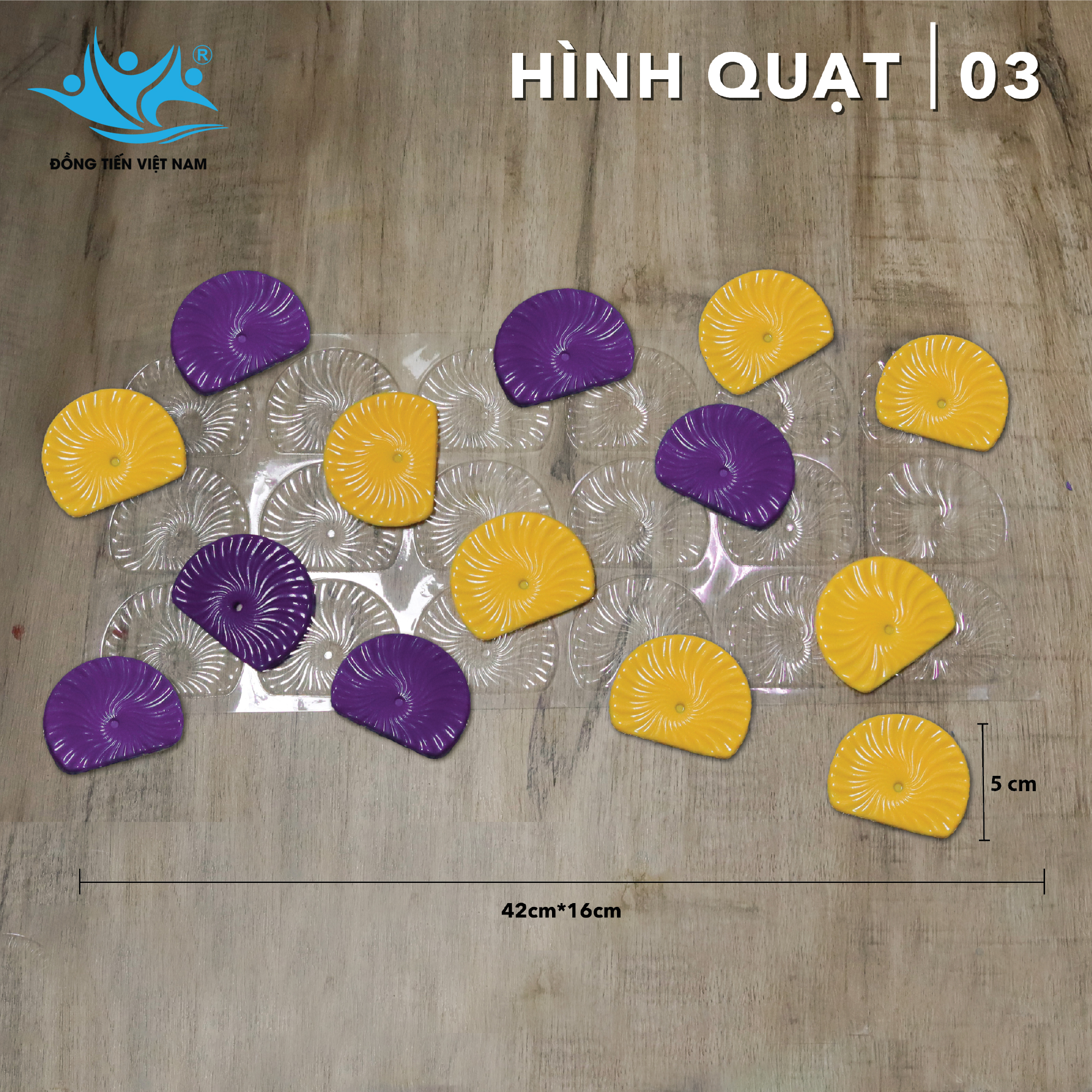 Khuôn Socola Định Hình-Hình Quạt