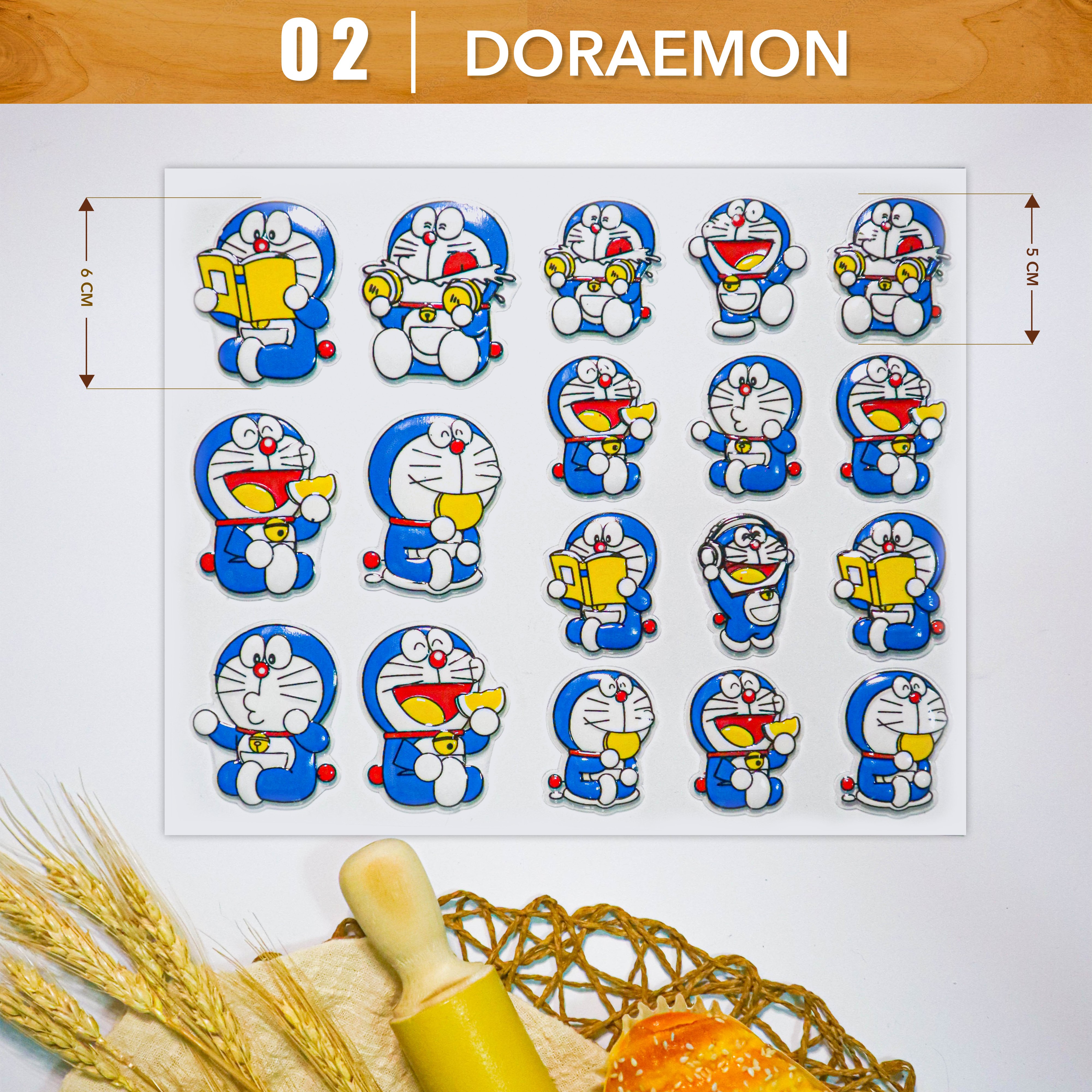 Khuôn In Hình Socola-Doraemon 1