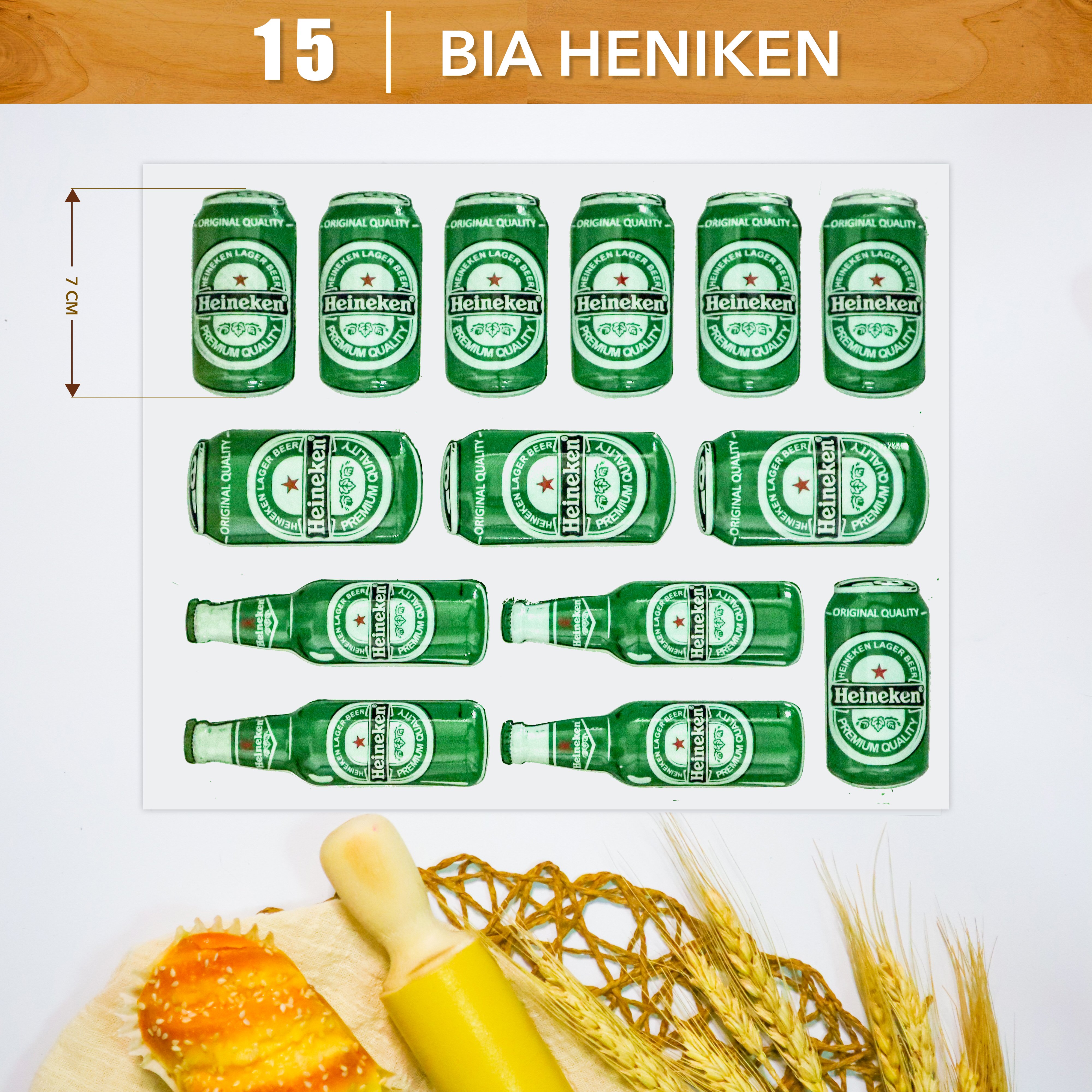 Khuôn In Hình Socola-Bia Heniken