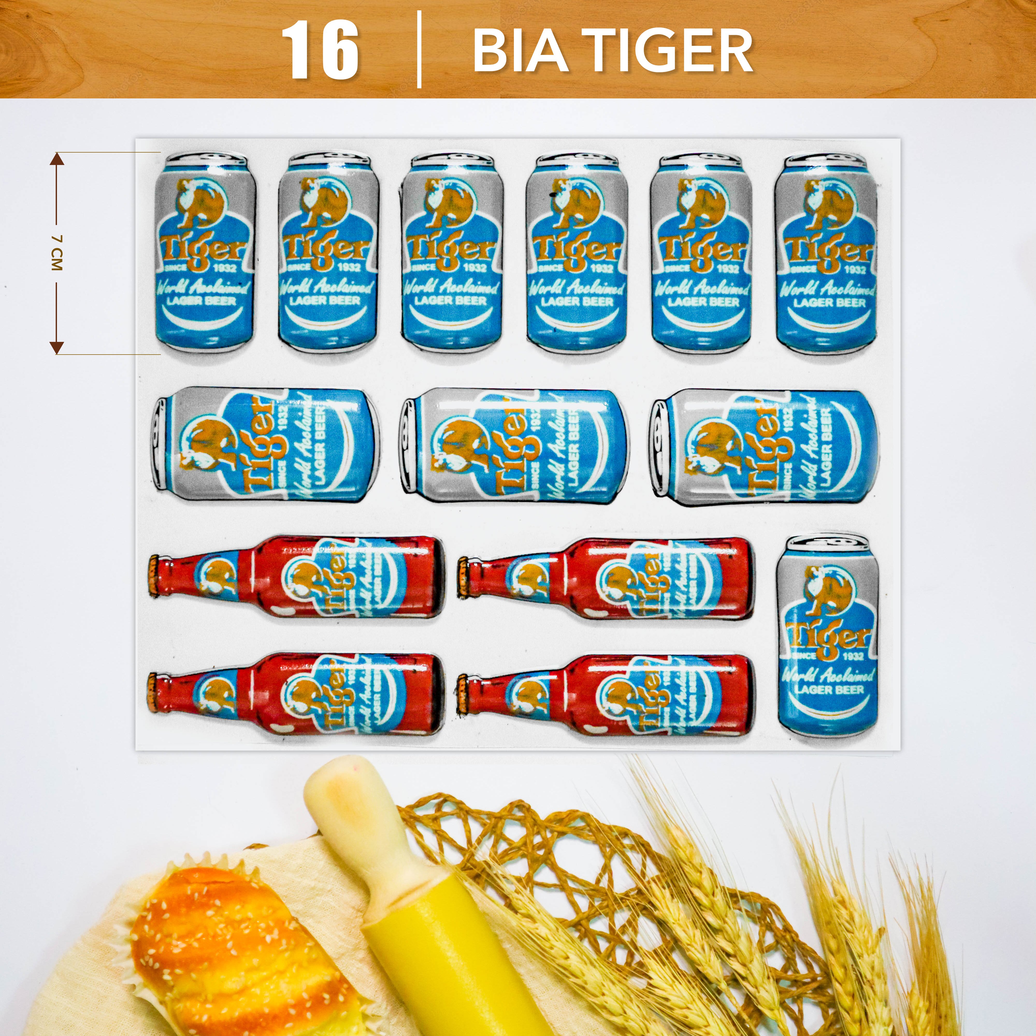 Khuôn In Hình Socola-Bia Tiger