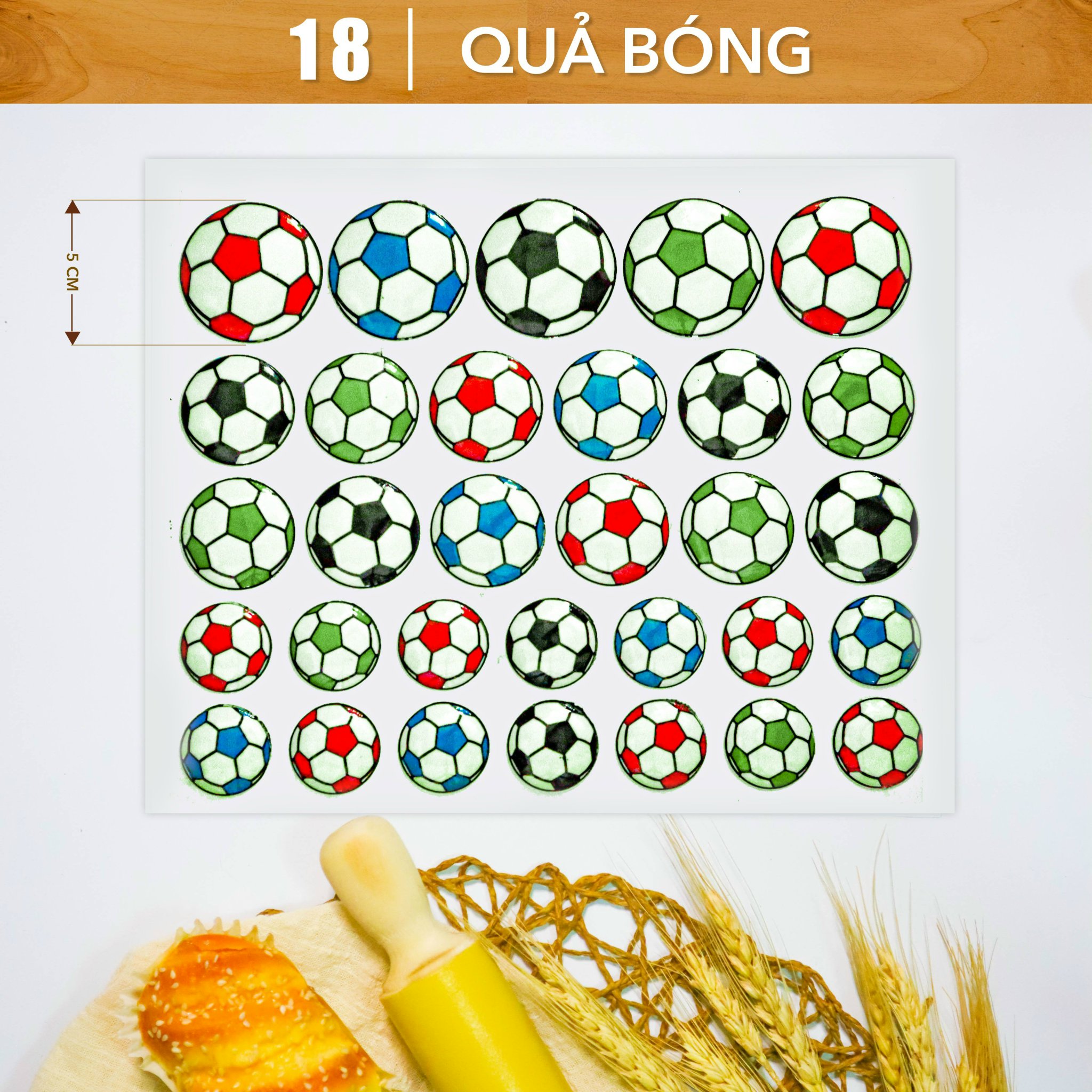 Khuôn In Hình Socola-Quả Bóng