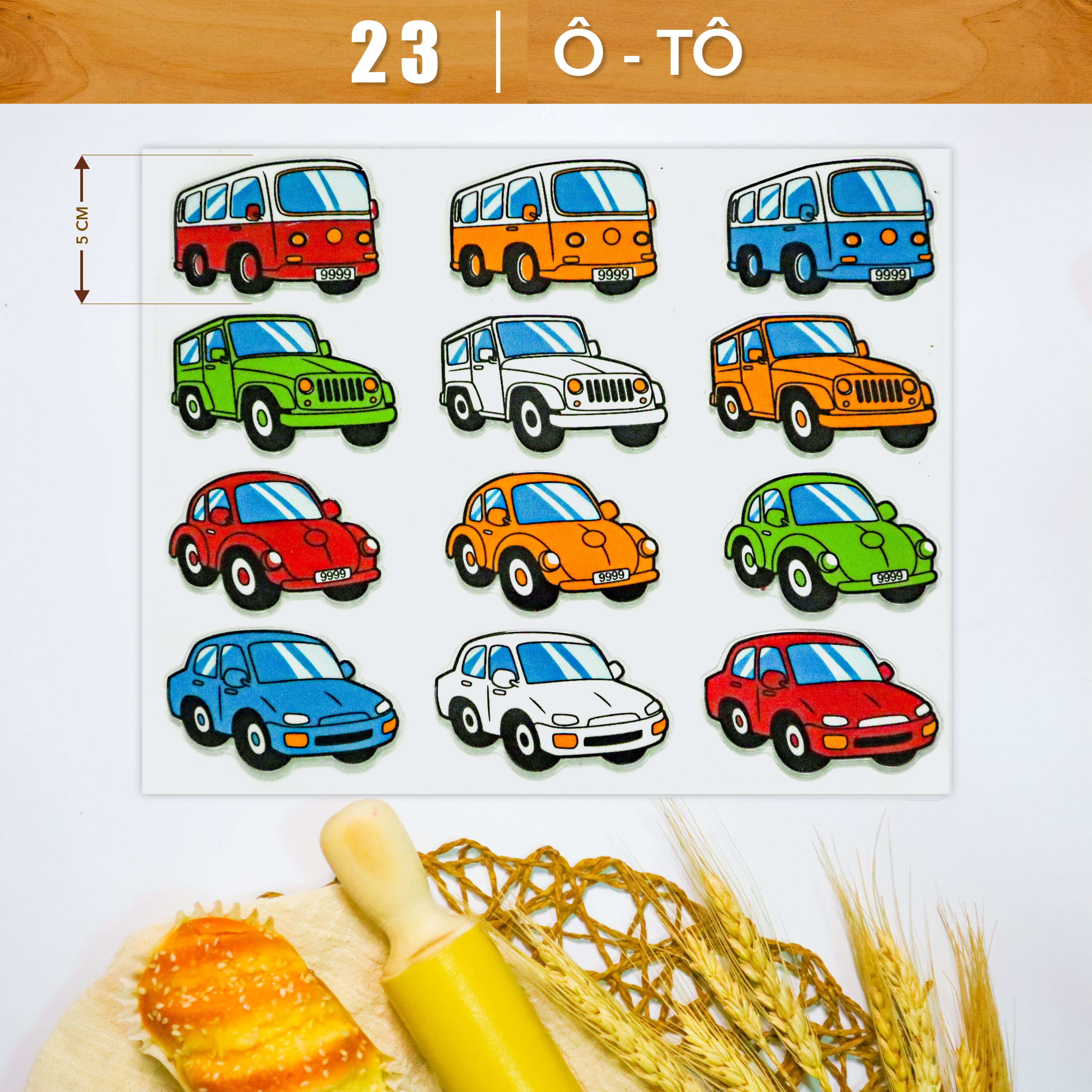 Khuôn In Hình Socola-Ô Tô