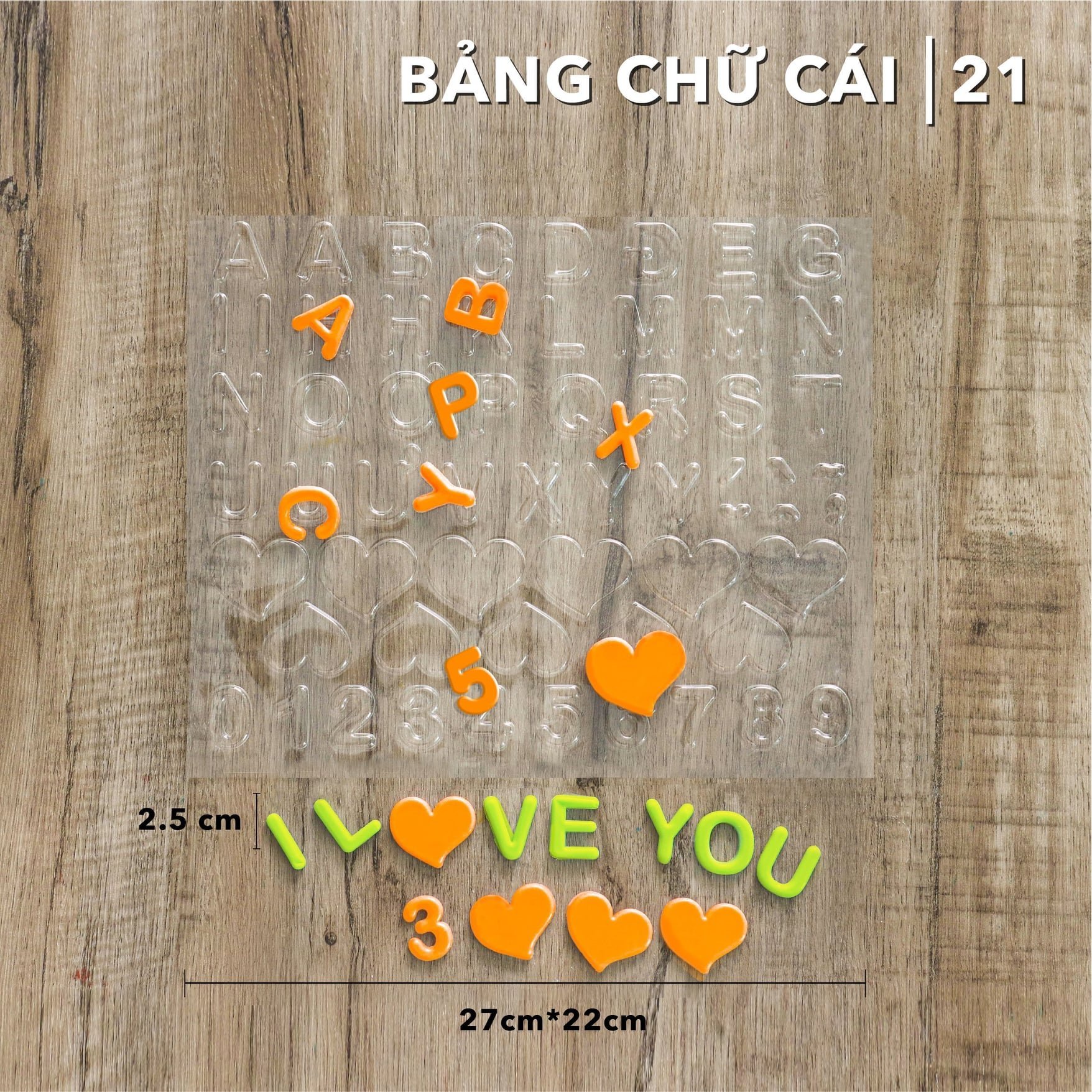 Khuôn Định Hình Bảng Chữ Cái