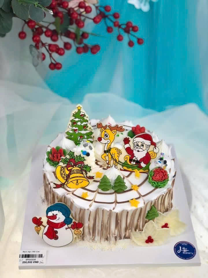 Giáng Sinh Thêm Lung Linh Nhờ Họa Tiết Socola In Hình